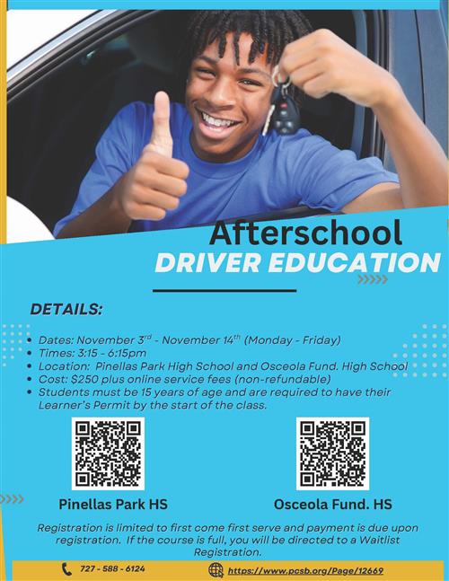 Afterschool Driver Education 